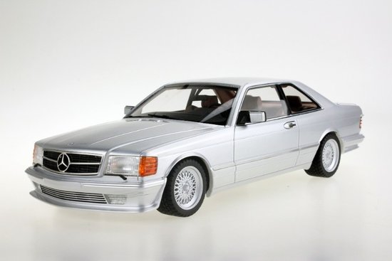 MERCEDES BENZ - S-CLASS 560SEC LORINSER (C126) COUPE 1987 - silver 